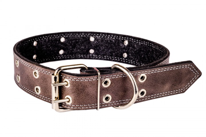 Нашийник шкіряний, 45 мм/75-80 см