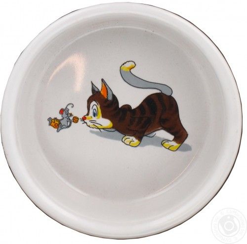 Миска керамічна для котів 0,2л/11,5см