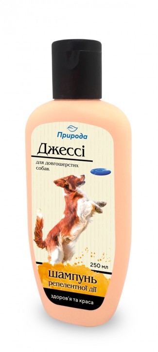Джесі  антиблошиний для довгошерстних собак, 250 мл