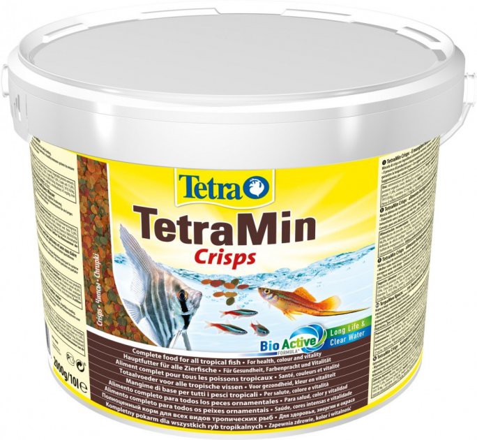 Tetra Min Crisps чіпси для риб, 10л