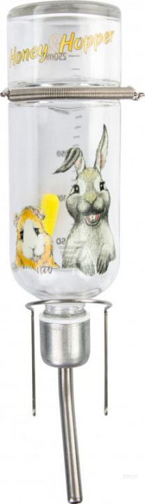 Поїлка автоматична для гризунів "Honey&Hopper" скло, 250 мл