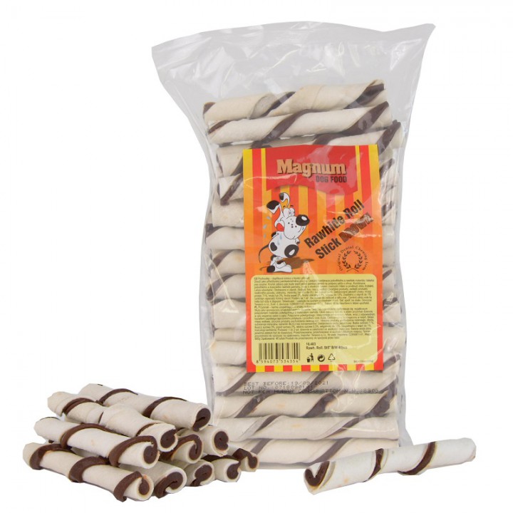 Трубочки, біло/коричневі, 40 шт/уп