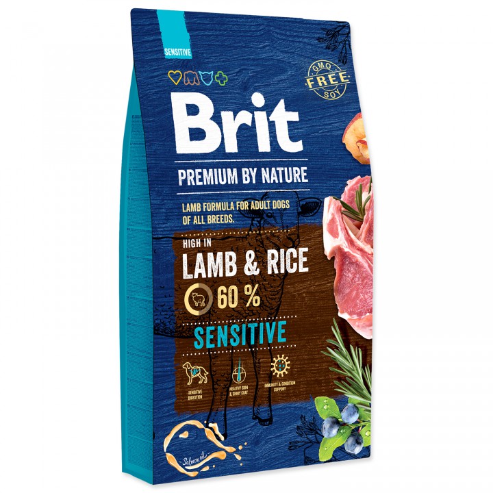Brit Premium Dog Sensitive Lamb, 3кг