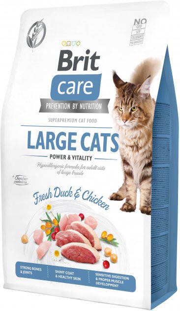Brit Care Cat Large cats Power & Vitality (для котів великих порід), 2кг