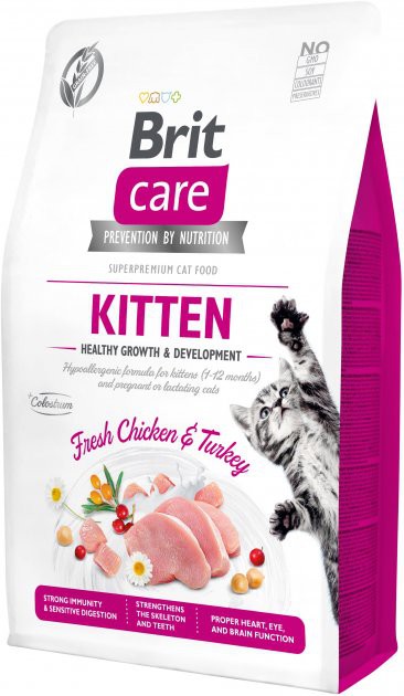 Brit Care Cat Kitten (здоровий ріст), 2кг