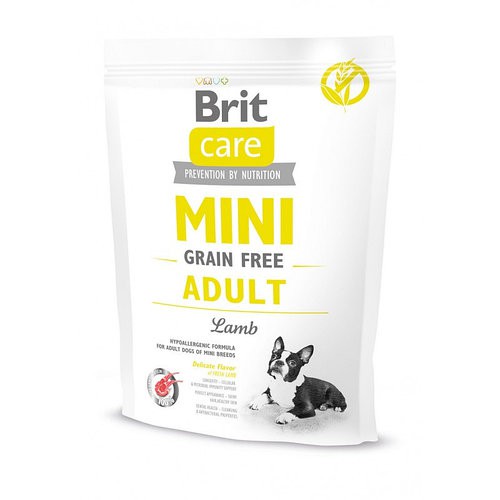 Brit Care Dog Mini Adult  для собак малих порід ягня, 2 кг