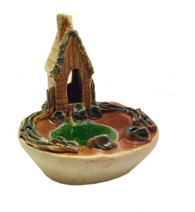 Хатинка біля озера, 13х15см