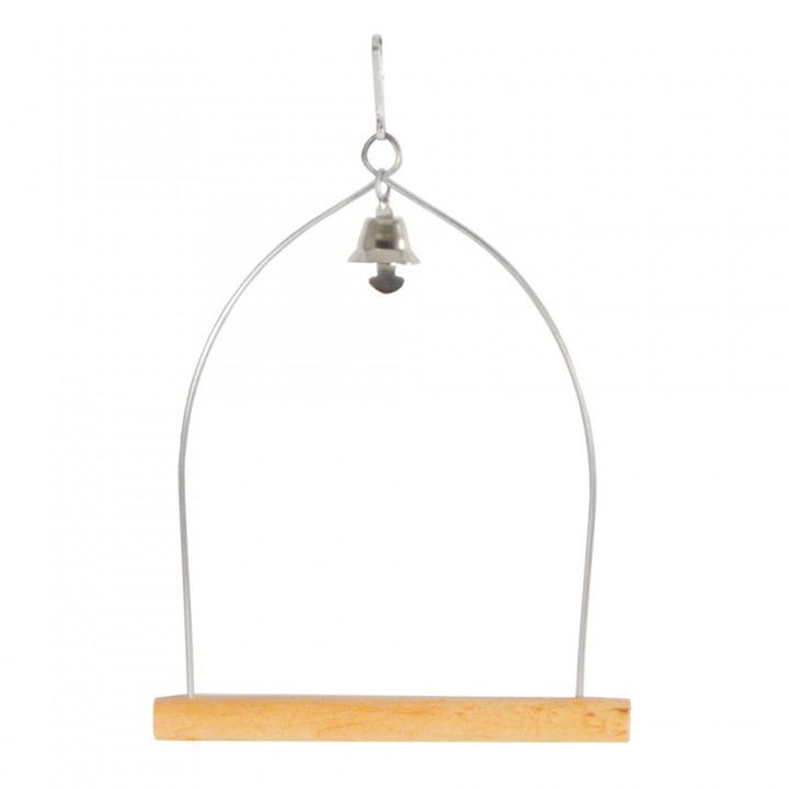 Гойдалка для папуг + дзвоник, мала