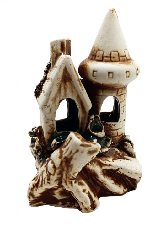 Замок на скалі малий, 14х18 см