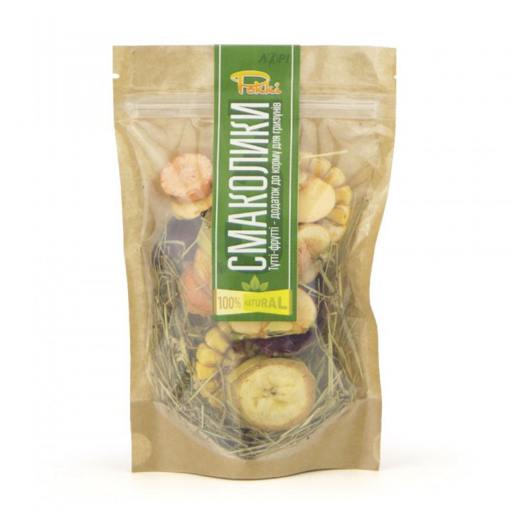 Смаколики Тутті-Фрутті №3 для гризунів, 50г