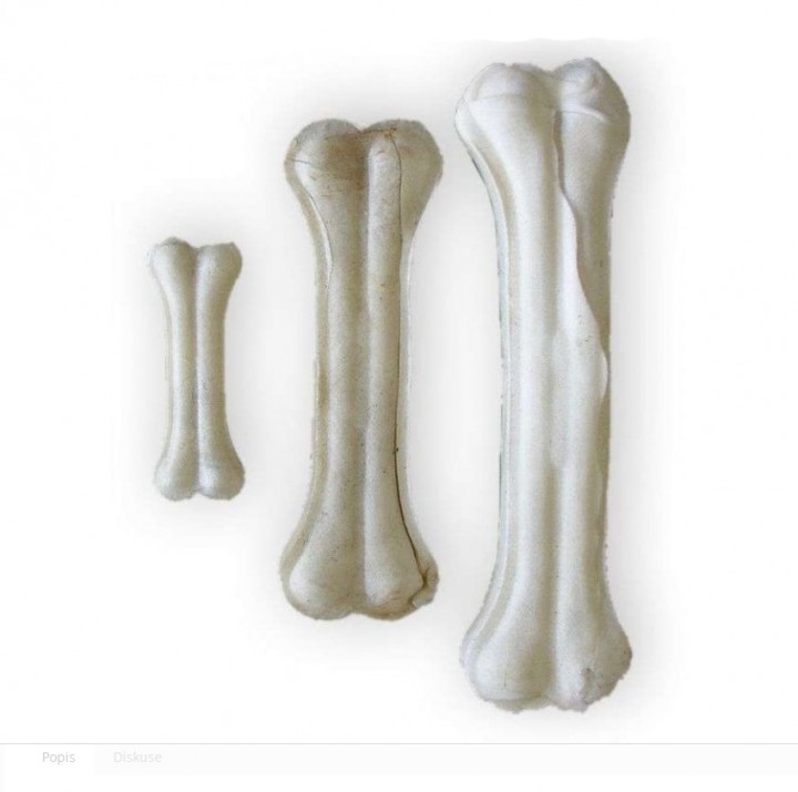 Кістка пресована біла, 22 см (10шт/уп)