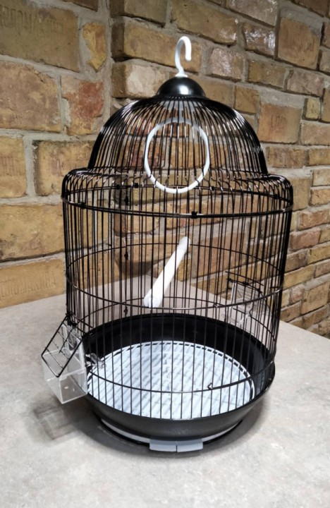 Клітка для птахів кругла, 33х53 см