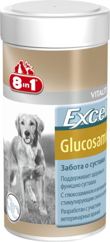 8в1 Exel Glucosamine, вітаміни для собак, 55т/уп