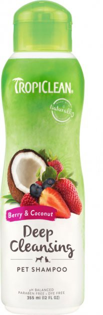 Шампунь TropiClean Ягоди/кокос, 355мл