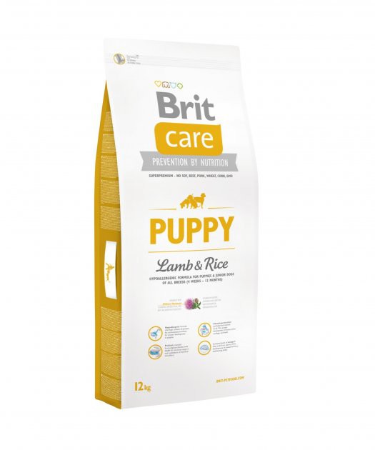 Brit Care Dog Puppy для цуценят ягня, 12кг