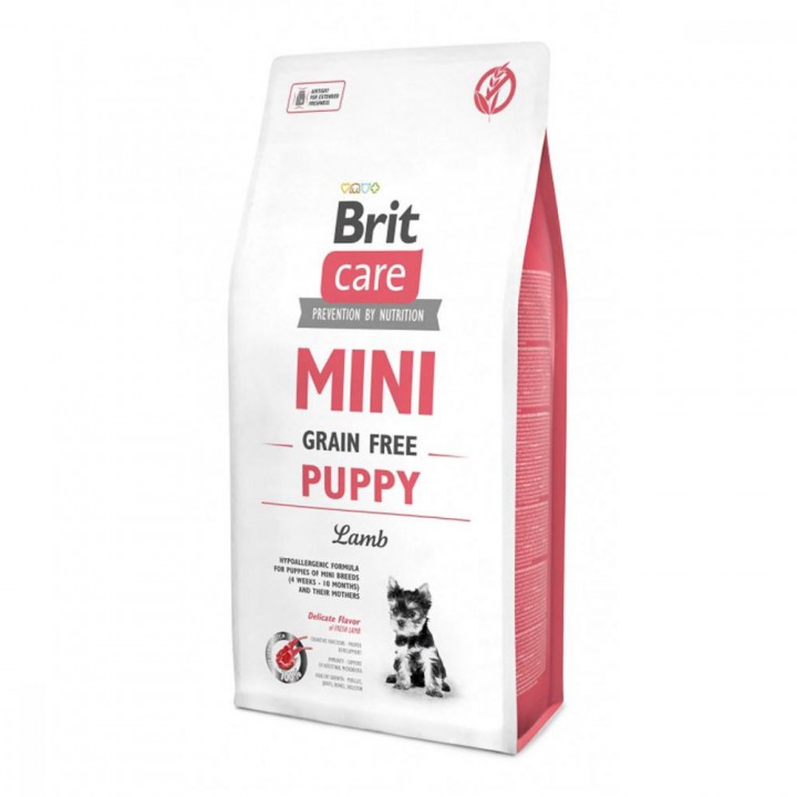 Brit Care Dog Mini Puppy для цуценят малих порід ягня, 2 кг