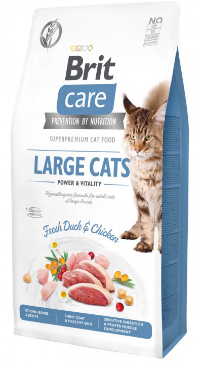 Brit Care Cat Large cats Power & Vitality для котів великих порід, 7кг