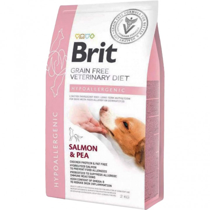 Brit Veterinary Diets Dog Hypoallergenic, 2кг