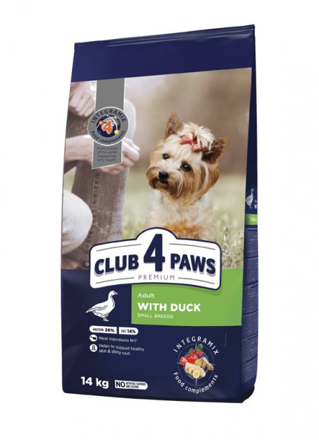 Клуб для собак малих порід качка, 14кг