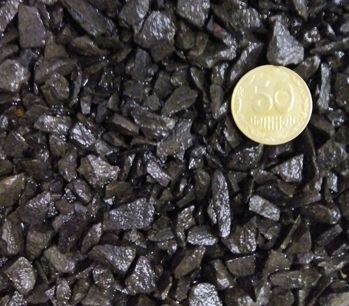 Базальт чорний 5-12мм, 10кг