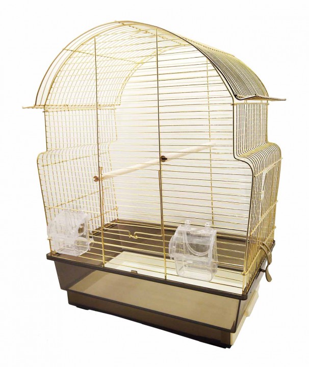 Клітка для птахів золото, 47х29х59см
