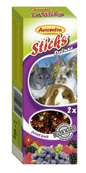 Крекер Авічентра для середніх гризунів лісові ягоди, 2шт/110г
