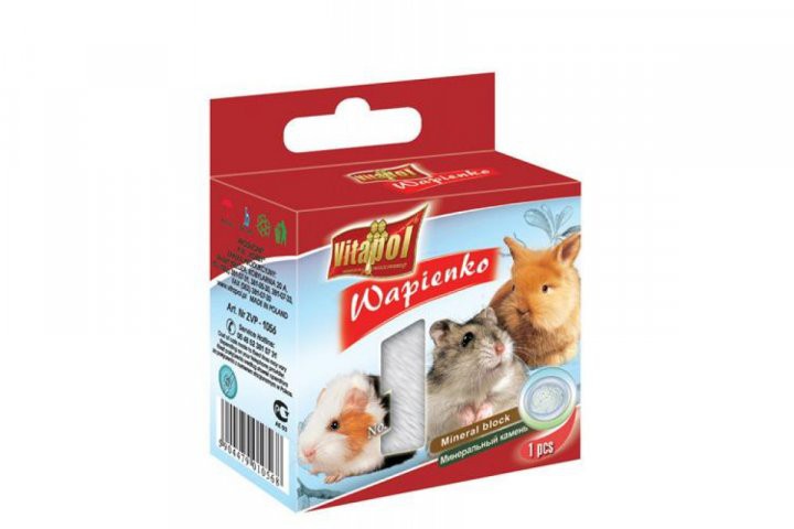 Крейда Вітапол для гризунів натуральна, 40г