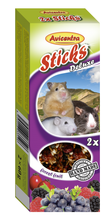 Крекер Авічентра для малих гризунів лісові ягоди, 2шт/110г