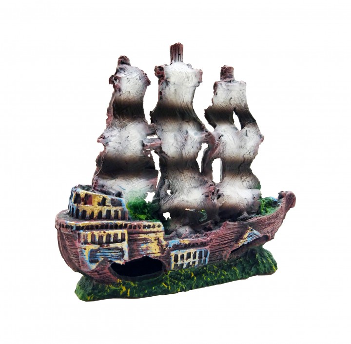 Корабель, 13х4х12 см