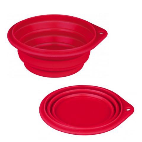 Миска дорожня силікон, 0.5л/14см
