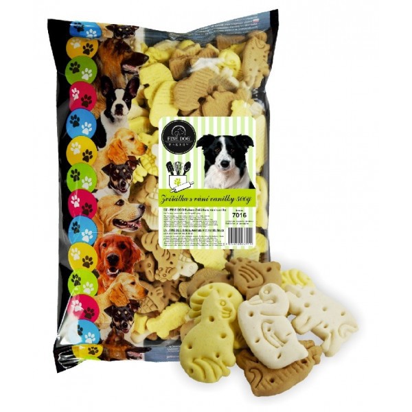 FINE DOG печиво МІХ зоопарк, 500г