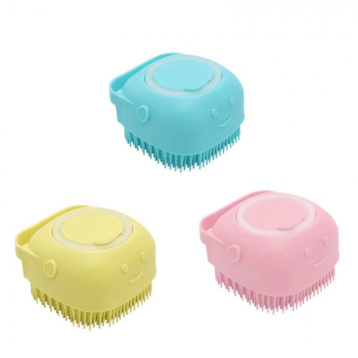 Щітка для шампуню силікон, 8.4х6х8.4  см