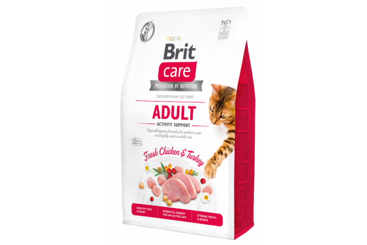 Brit Care Cat Activity Support (для активних котів), 2кг