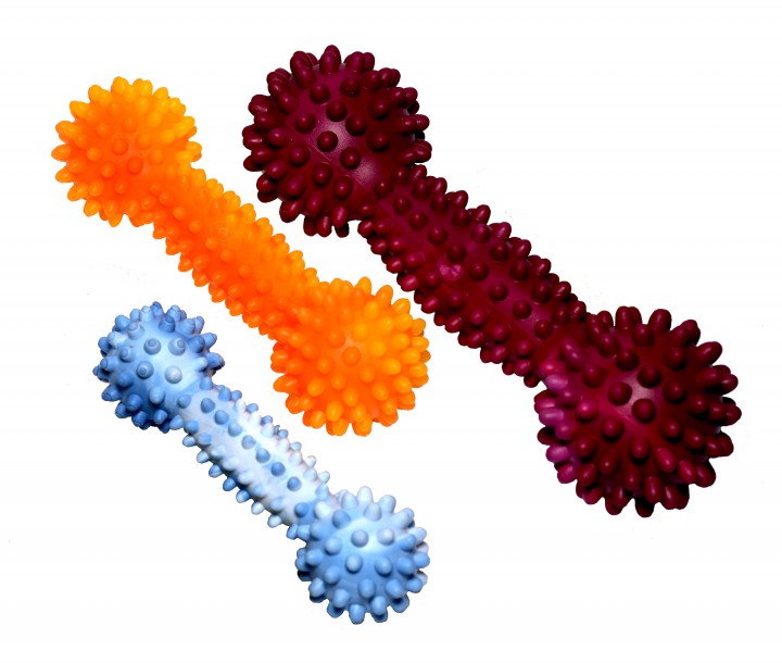 Гантель з шипами №2, 15 см, 5 шт/уп