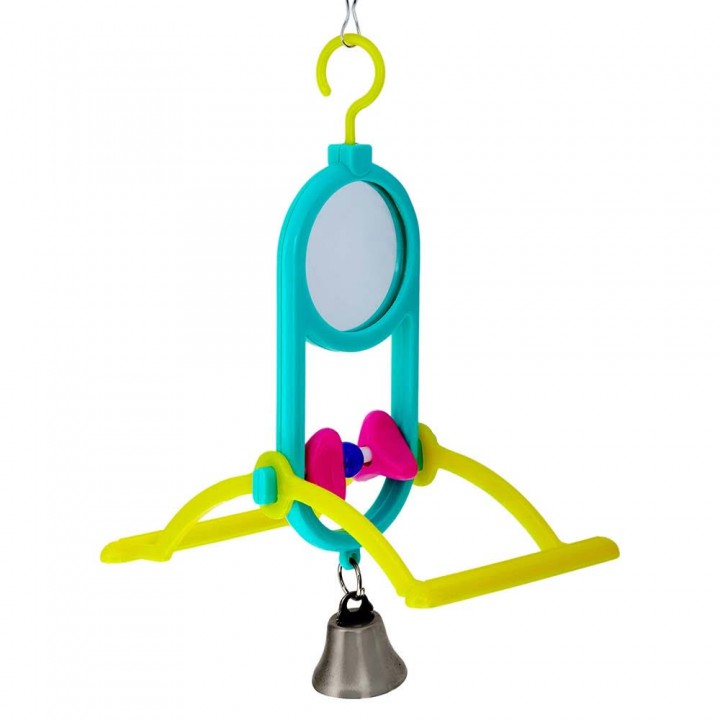 Дзеркало-гойдалка з дзвіночком, 16см