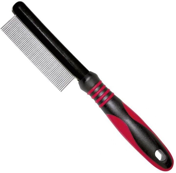 Гребінець односторонній густий зуб, 18мм 3х21,5см