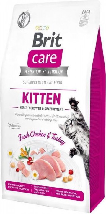Brit Care Cat Kitten здоровий ріст, 7кг