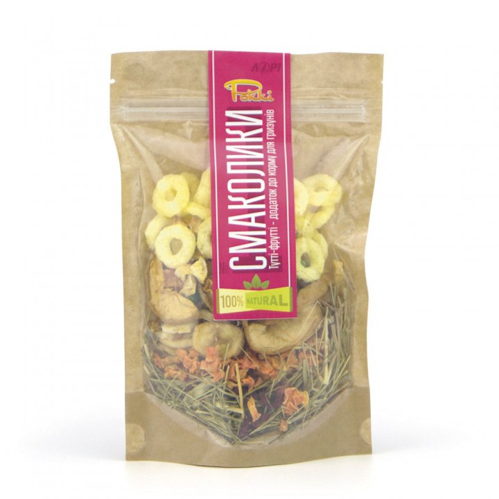 Смаколики Тутті-Фрутті №1 для гризунів, 80г