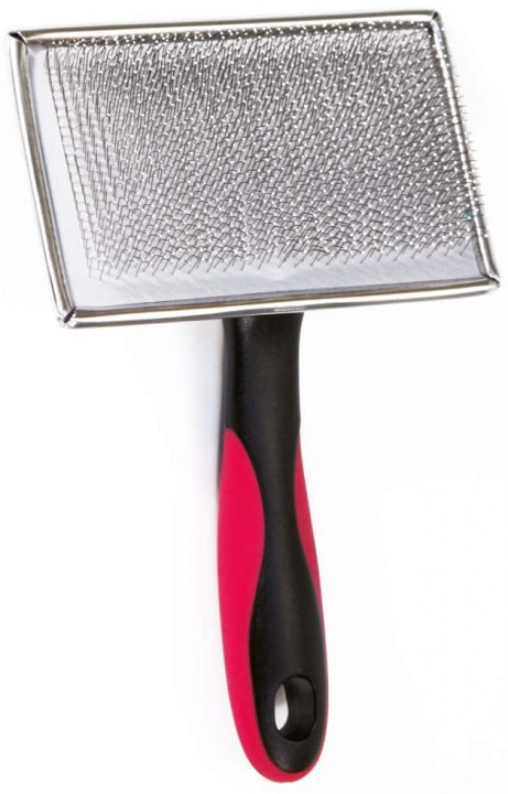 Пуходерка з напиленням велика, 11.2х18 см