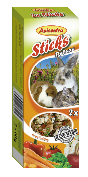 Крекер Авічентра для середніх гризунів овочі, 2шт/110г