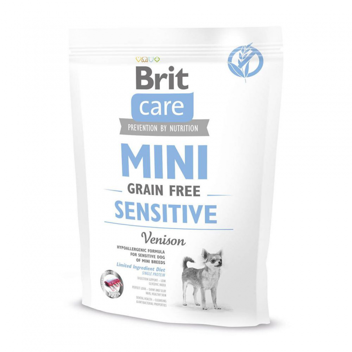 Brit Care Mini Sensitive для собак з чутливим травленням, 400г