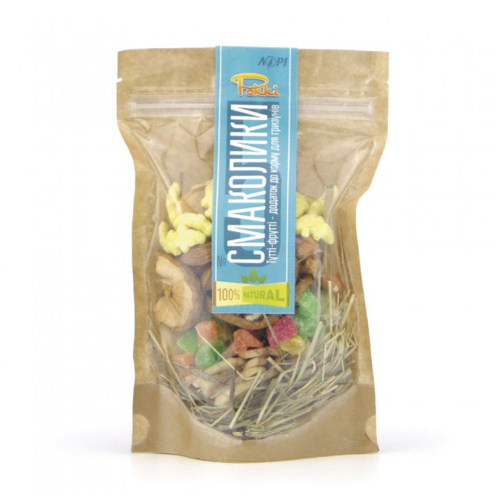 Смаколики Тутті-Фрутті №5 для гризунів, 90г