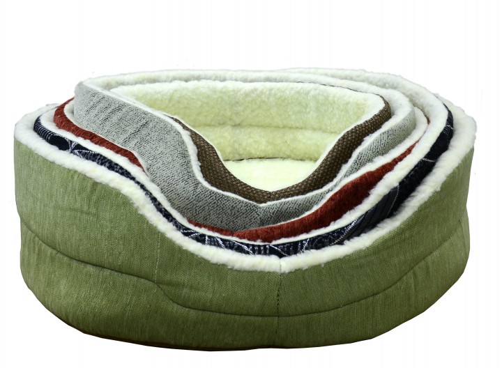 Набір лежаків (1-5) гобелен+хутро