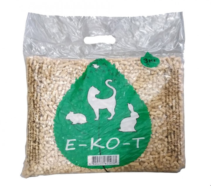 Гранула дерев'яна Е-Ко-Т, 3 кг