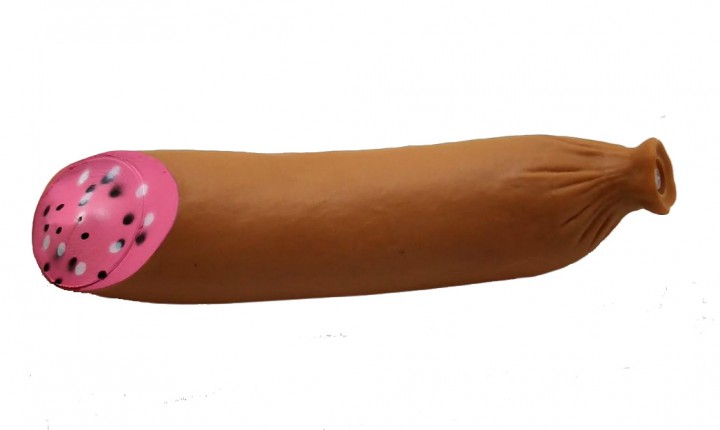 Сосиска резинова, 14.5х4 см