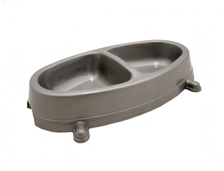 Миска подвійна для кота, №1