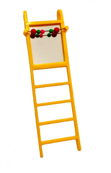 Драбинка + дзеркало для папуг