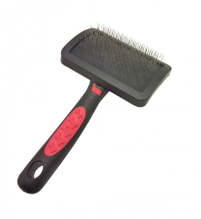 Пуходерка пластикова мала