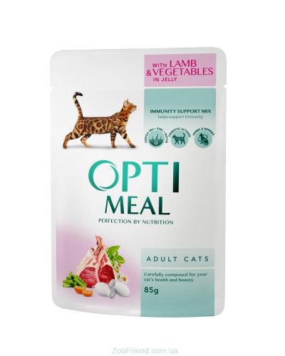 Пауч Optimeal 85г ягня