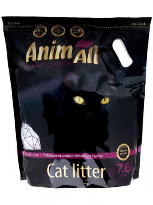 AnimAll силікагель "Преміум фіолетовий",  7.6 л